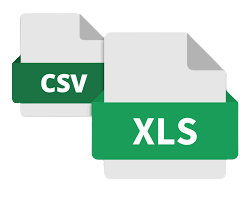 CSV/XLSX