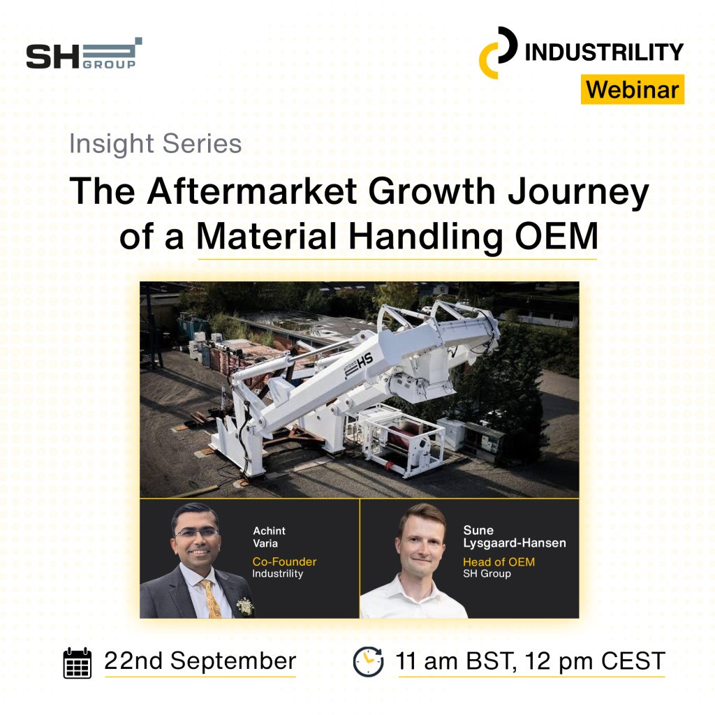 The Aftermarket Growth Journey of a Material Handling OEM