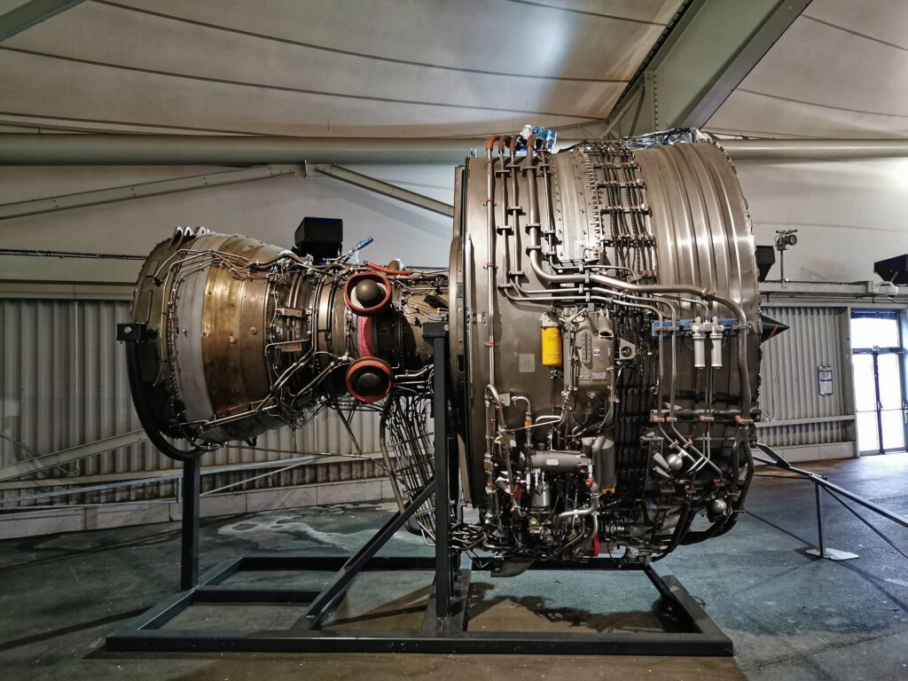 Rolls-Royce jet engine, core to AI-enabled aftermarket strategy.